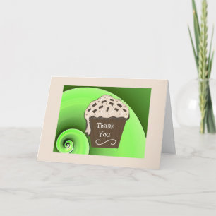 Mocha Cupcake Thank You