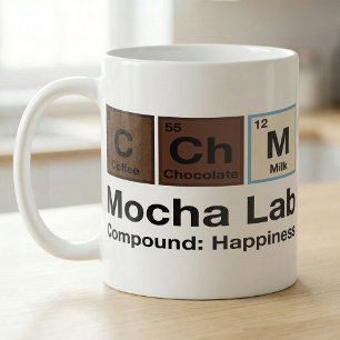 Mocha Formula Cafe Humor Recipe Coffee Mug