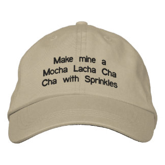 Mocha Lacha Embroidered Hat