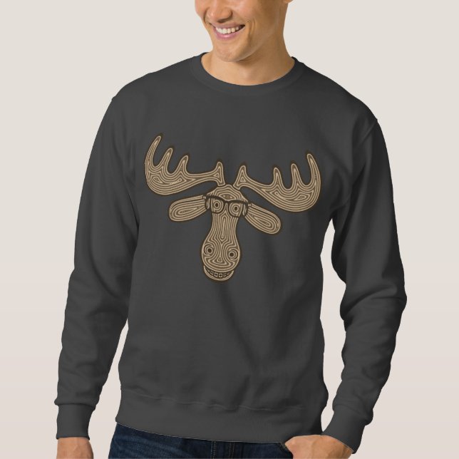 Mocha Moose Sweatshirt (Front)