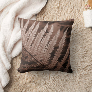 Mocha Mousse Botanic Foliage Cushion