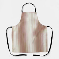 Mocha Mousse Cannoli Cream Vertical Stripe Pattern