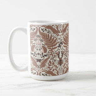Mocha mousse forest/Woodland animals and plants Coffee Mug