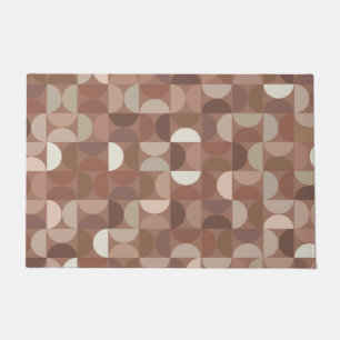 Mocha Mousse Mid Century Modern Doormat