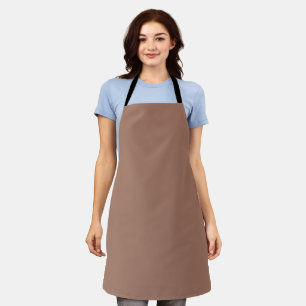 Mocha Mousse Solid Colour Apron