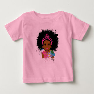 Mocha Princess Baby Tutu Baby T-Shirt