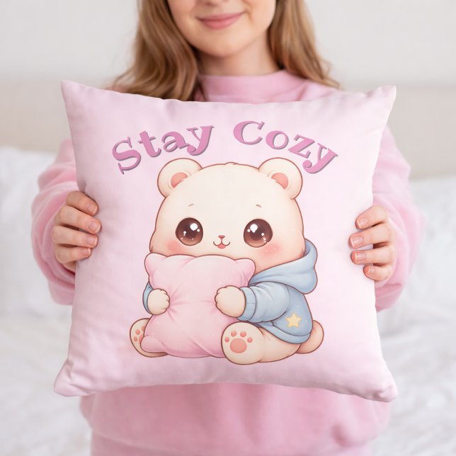 Mochi Cuddle Bear Cute Kawaii Style Pillow Hug  (Creator Uploaded)