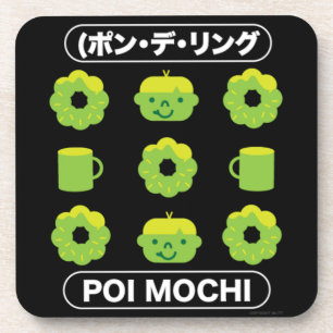 Mochi Doughnuts Poi Mochi And Coffee   Coaster