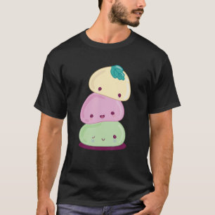 Mochi Ice Cream  Style Cute Japanese Food Graphic T-Shirt