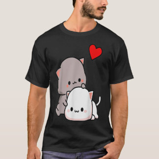 Mochi peach cat goma love, Valentine’s day 2022  T-Shirt