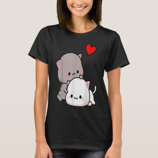 Mochi peach cat goma love, Valentine’s day 2022  T-Shirt