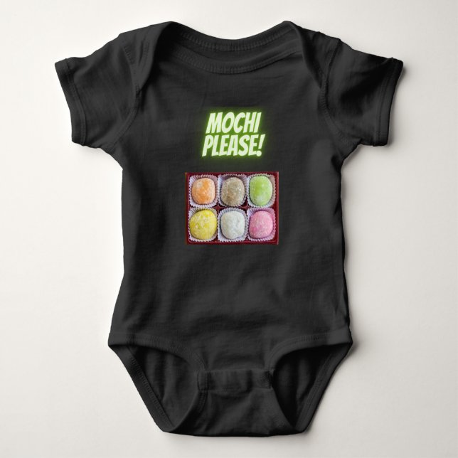 Mochi Please Baby Bodysuit (Front)