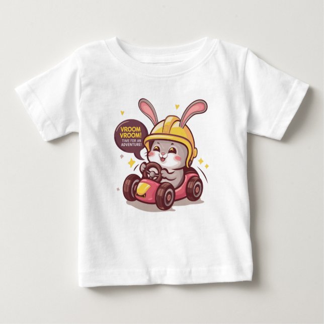 Mochi Wheel Baby T-Shirt (Front)