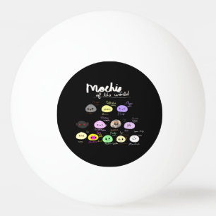 Mochis of the World Cute Funny Ping Pong Ball