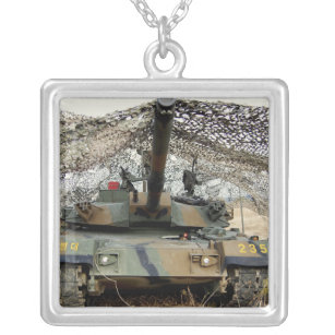 Mock aggressors from Republic of Korea Silver Plated Necklace