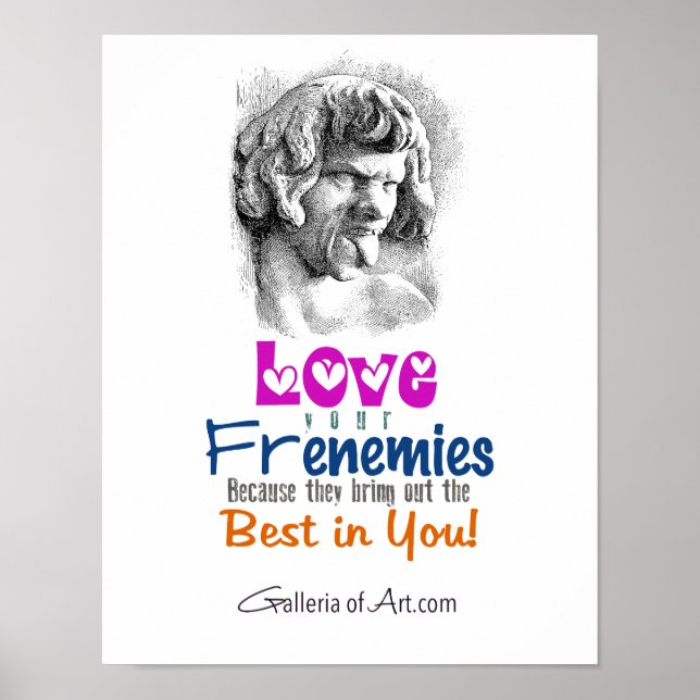 Mock Me Frenemies ~ Print / Poster (Front)