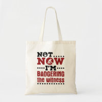 Mock Trial Not Now I'm Badgering the Witness