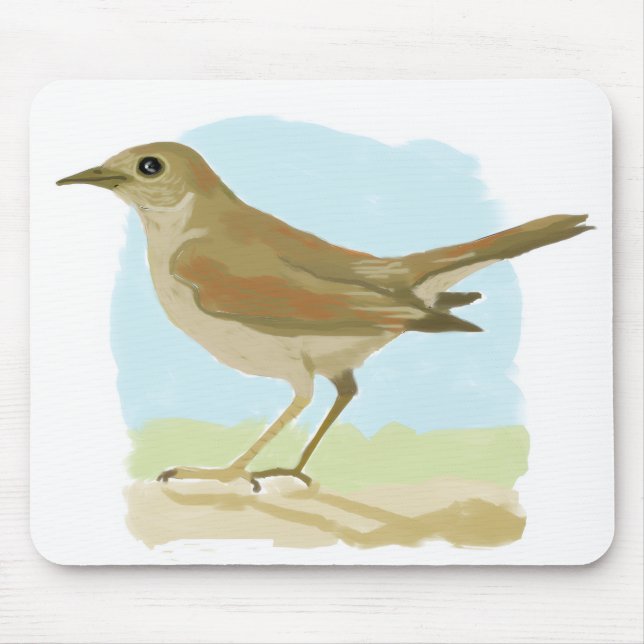 Mockingbird Mouse Pad (Front)