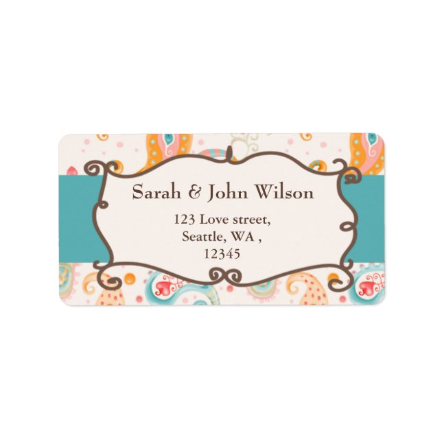 mod aqua,blue, return address label (Front)