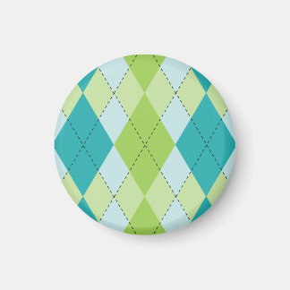 Mod Argyle Magnet