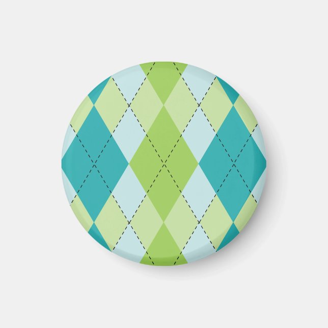 Mod Argyle Magnet (Front)