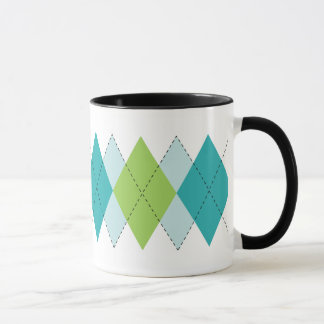 Mod Argyle Mug