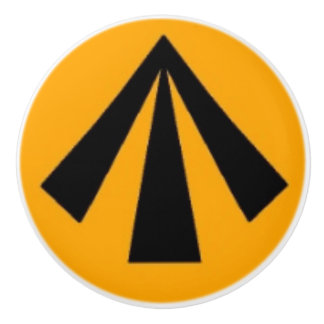 MOD Arrow  Ceramic Knob