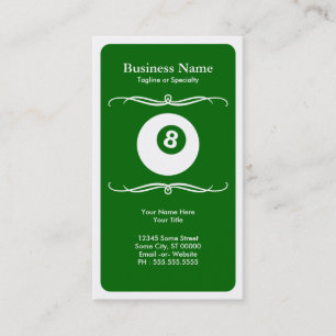 mod billiards business card