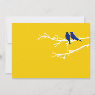 mod birds invitation