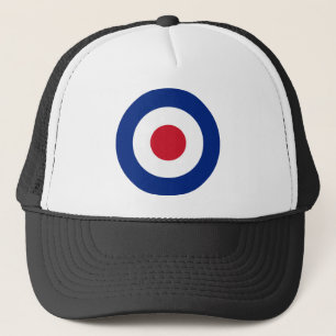 MOD Blue Red and White Baseball Cap MOD Gifts