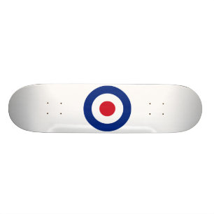 MOD Blue Red and White Skateboard   MOD Gifts