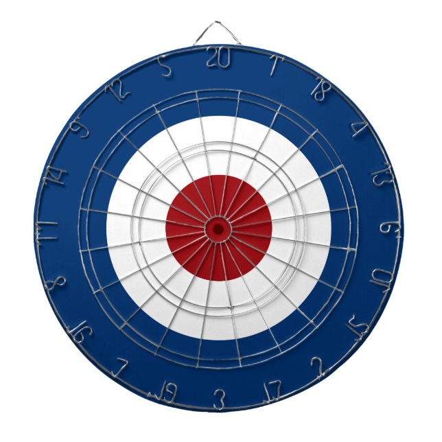 Mod Bullseye Archery Target Dartboard (Front)