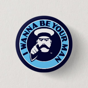 MOD button badge. The stones "I Wanna Be Your Man"