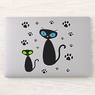 Mod Cat Stickers