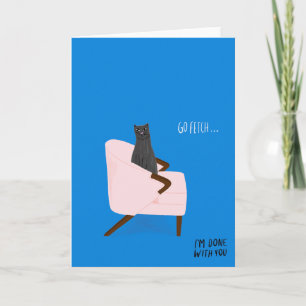 Mod Cats - Go Fetch Card