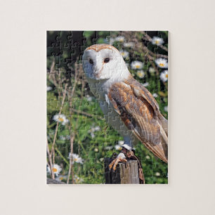 Mod Chic Classy Destiny Owl Jigsaw Puzzle