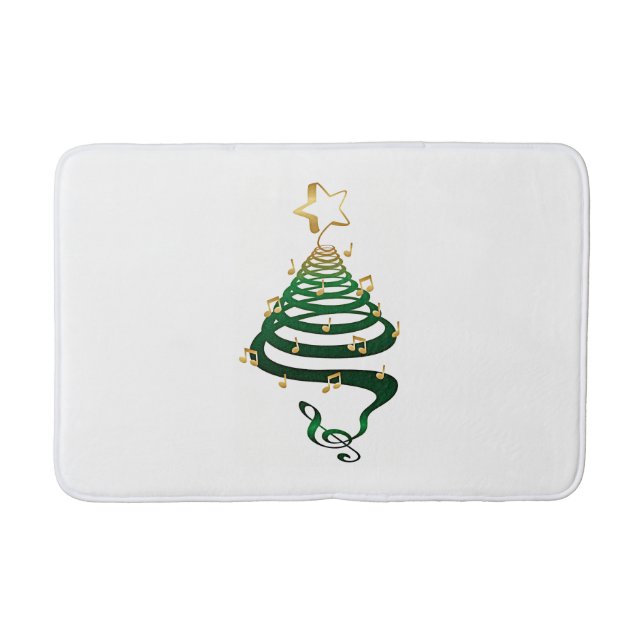 *MOD CHRISTMAS TREE BATH MAT* MATCHING ACCESSORIES BATH MAT (Front)