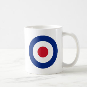 Mod - Classic Roundel - Bullseye Archery Target Coffee Mug