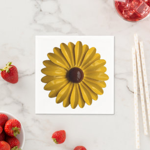 MOD Daisy Flower Pin - Floral Spring Summer Garden Napkin