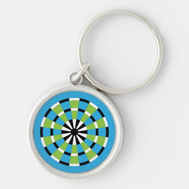 Mod Dartboard Key Ring (Front)