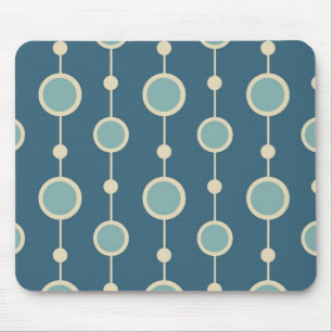 Mod Drops Blue Mouse Pad
