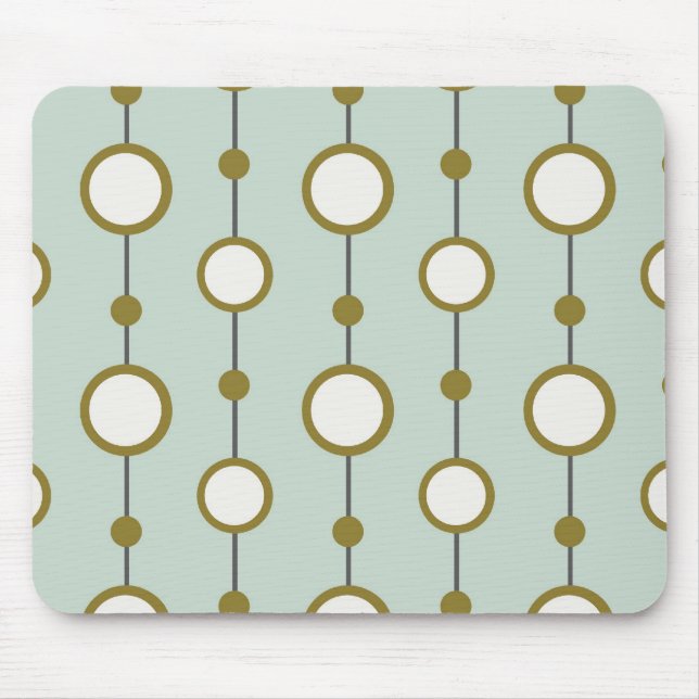 Mod Drops Mint Mouse Pad (Front)