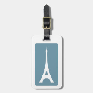 mod eiffel tower luggage tag