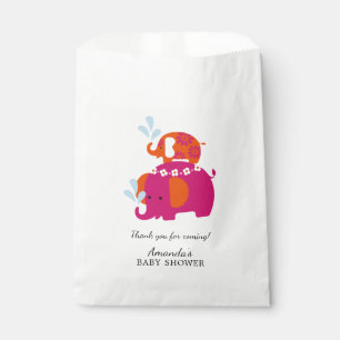 Mod Elephant Baby Shower Favour Bags