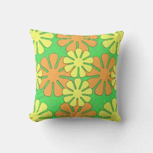 Mod Flower Design Cushion