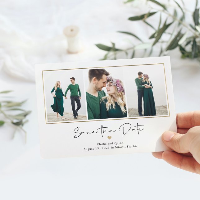 Mod Gallery Editable Colour Save The Date Card (Creator Uploaded)
