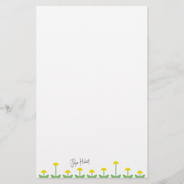 Mod Garden Stationery (Front)