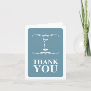 mod golf : thank you card
