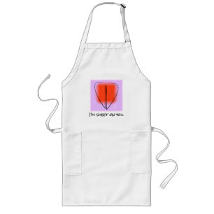 Mod Heart I'm Sweet on You Long Apron