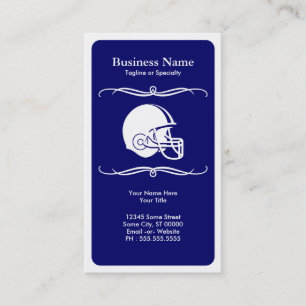 mod helmet business card